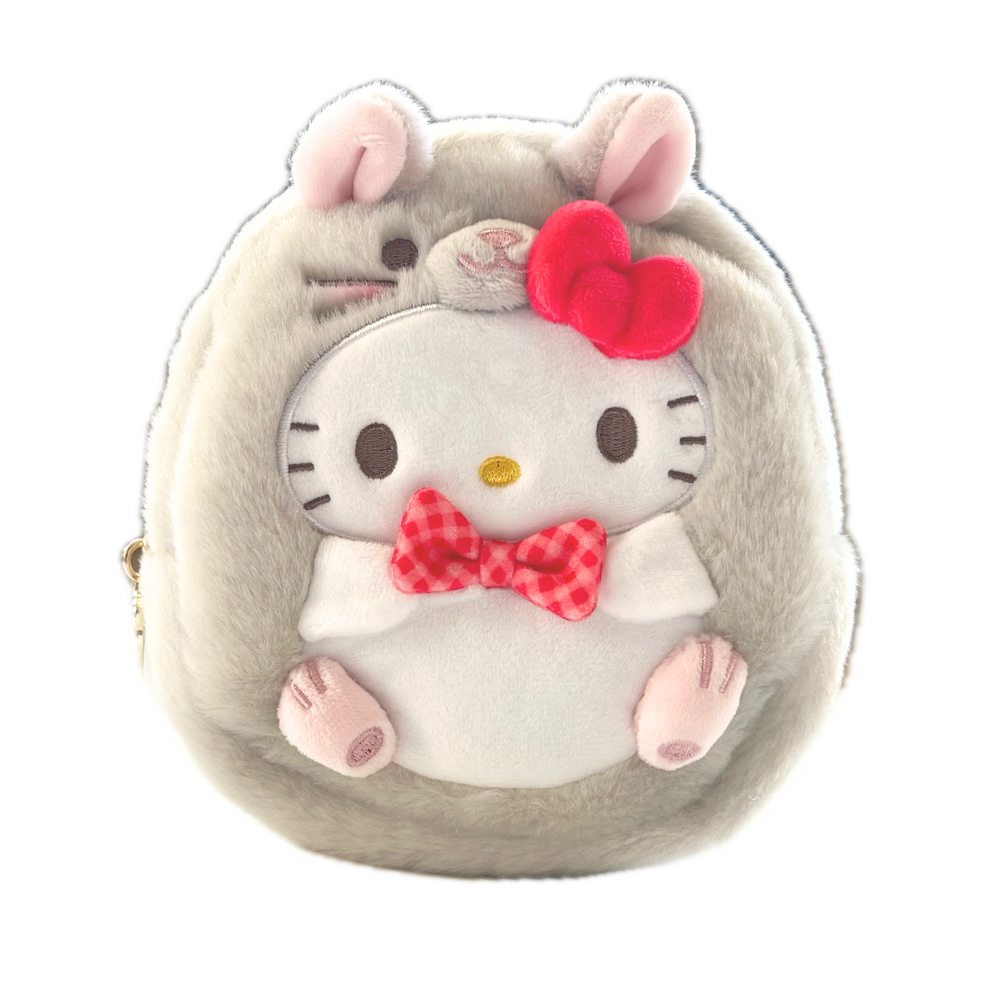 hello kitty fauna friends cute plush pouch