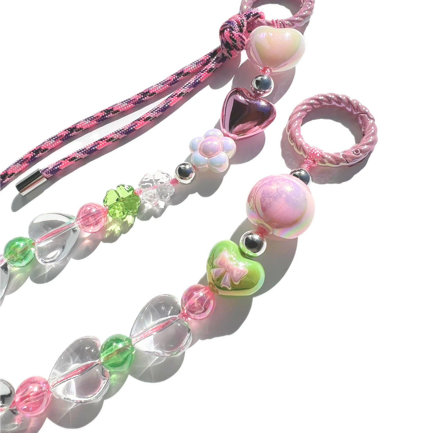 coquette aesthetic lux bag charm