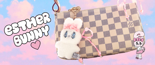 Esther Bunny Character bag Charm