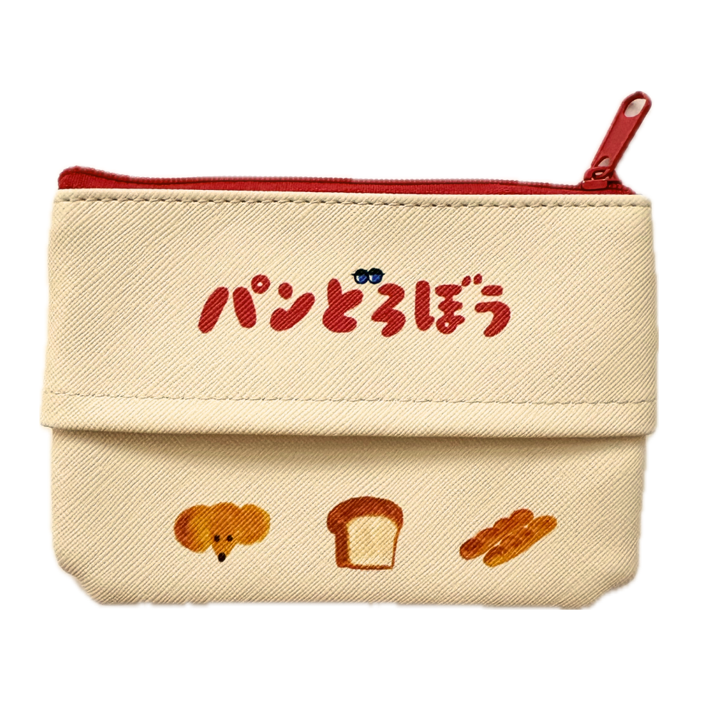Bread Thief tissue makeup pouch