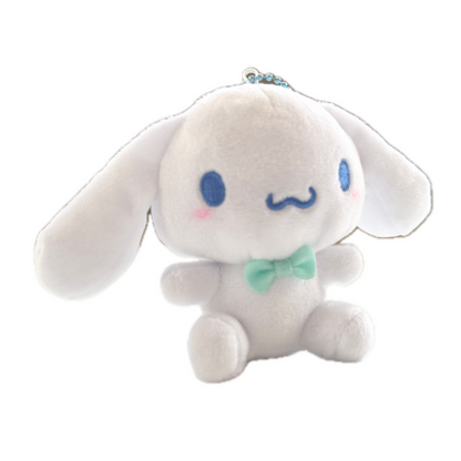 Sanrio White Cinnamoroll Plush Ball Chain Bag Charm
