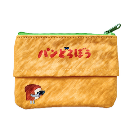 Pan Dorobo tissue pouch mouse bread thief animation zipper closure tissue pouch back